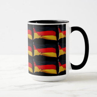Caneca Bandeira alemã da República Democrática da Alemanh
