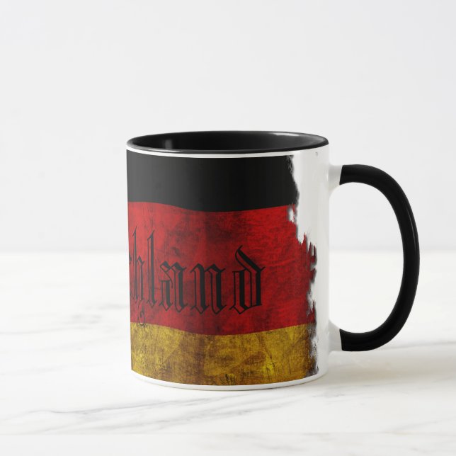 Caneca Bandeira alemã - Vintage... (Direita)