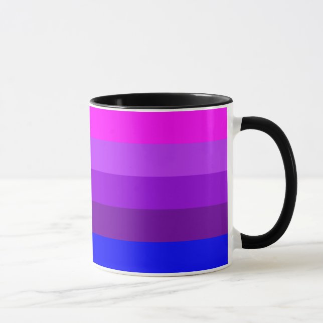 Caneca Bandeira Alternativa do Orgulho Transgênero (Direita)
