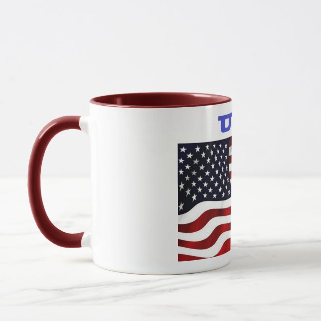 Caneca bandeira americana (Esquerda)