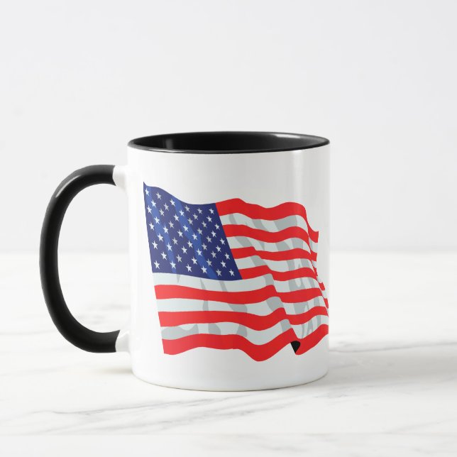 Caneca bandeira americana (Esquerda)