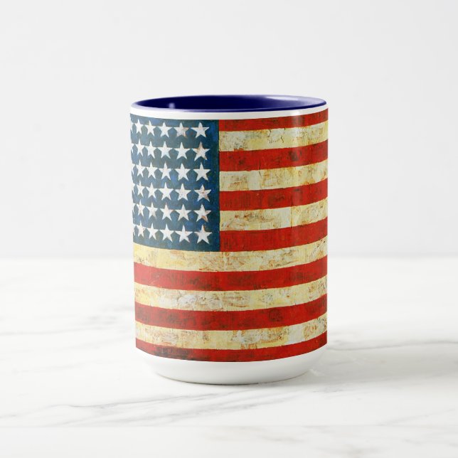 Caneca Bandeira Americana (Centro)