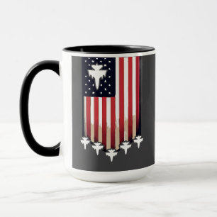 Caneca Bandeira Americana 4 de Julho-65079