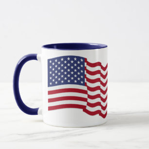 Caneca Bandeira Americana - Liberdade!