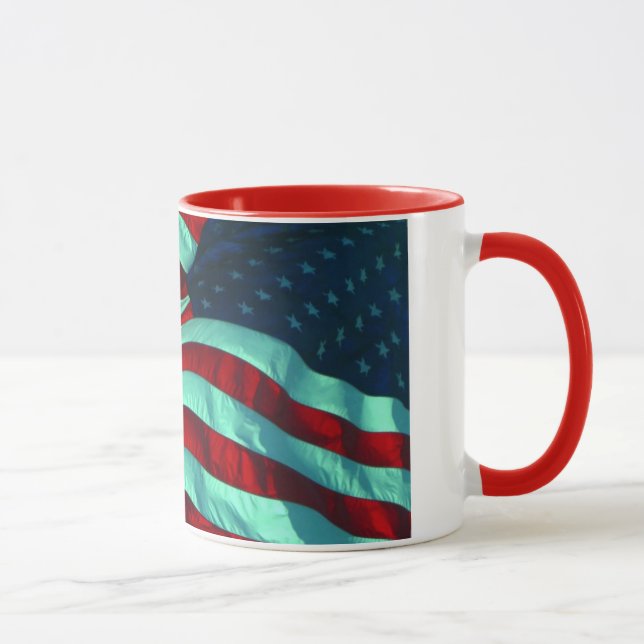 Caneca Bandeira Americana Patriótica (Direita)