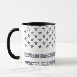 Caneca Bandeira Americana Personalizada com caminhão