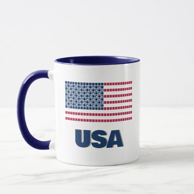 Caneca Bandeira da América (Esquerda)