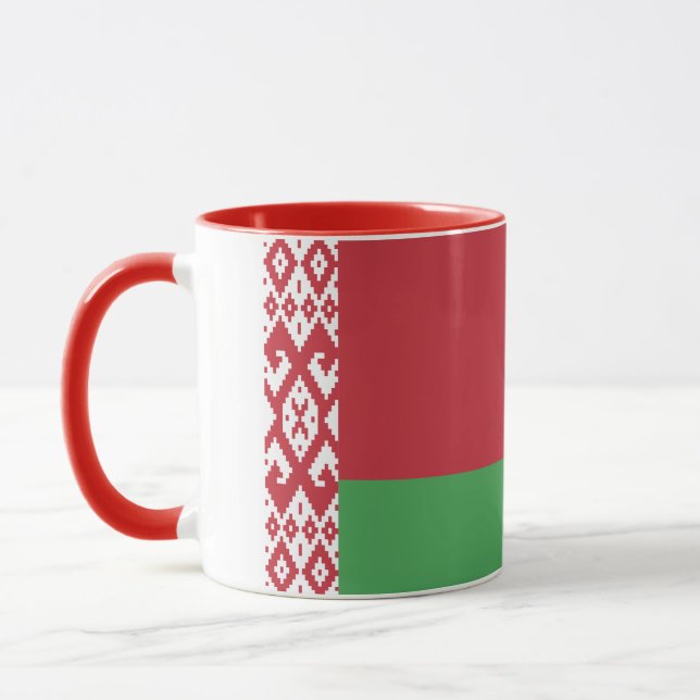 Caneca Bandeira da Bielorrússia (Esquerda)