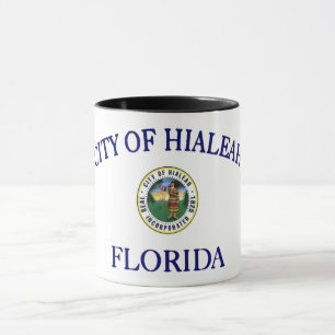 Caneca Bandeira da cidade de Hialeah