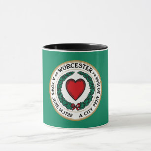 Caneca Bandeira da cidade de Worcester