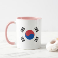 Bandeira da Coreia do Sul - Coreia - Taegeukgi - 대