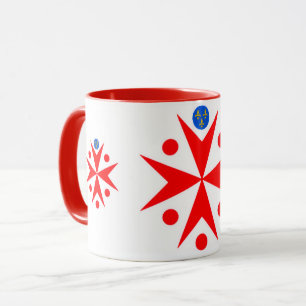 Caneca Bandeira da Marinha da Toscana Medici