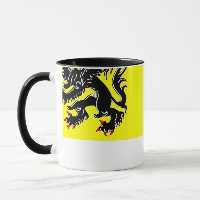 Caneca Bandeira da região de Flanders (Esquerda)