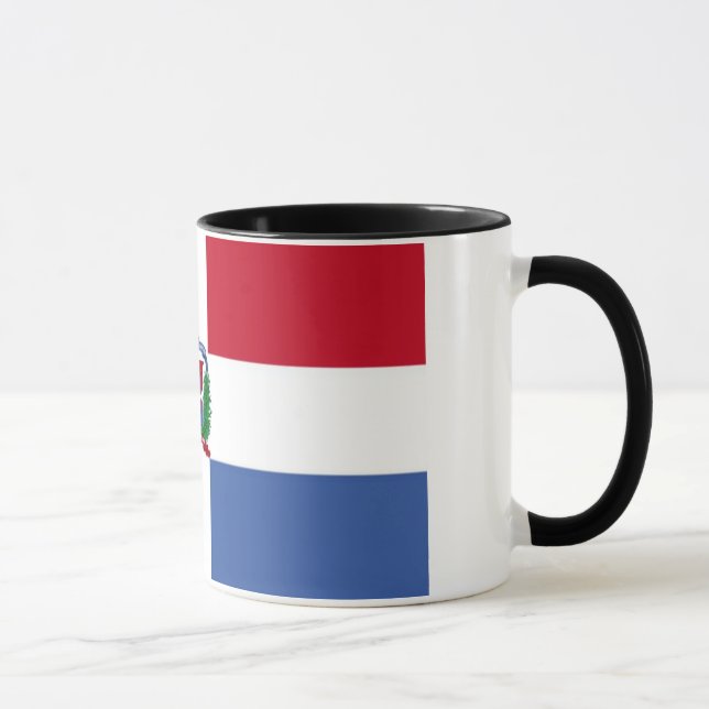 Caneca Bandeira da República Dominicana Mug (Direita)