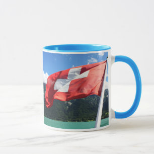 Caneca Bandeira da suiça