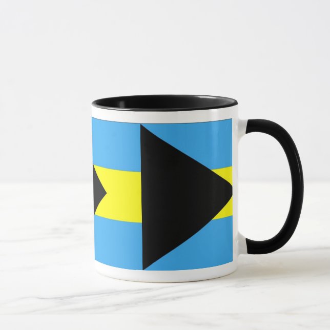 Caneca Bandeira de Bahamas Mug (Direita)