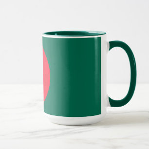 Caneca bandeira de Bangladesh