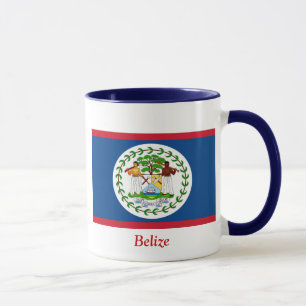 Caneca Bandeira de Belize