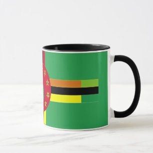 Caneca Bandeira de Benin e Dominica Mug
