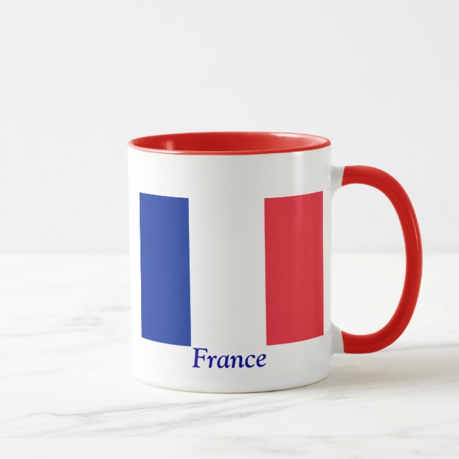 Caneca Bandeira de France (Direita)