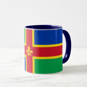 Caneca Bandeira de Lincolnshire