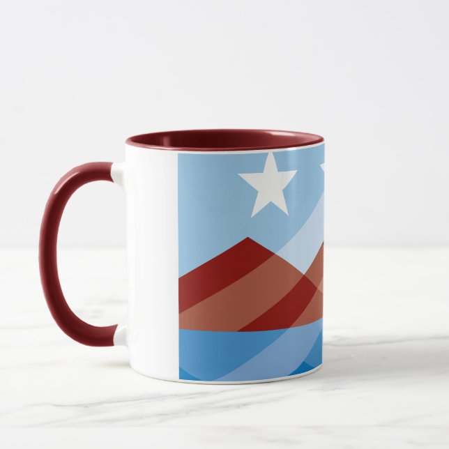 Caneca Bandeira de Peoria, Arizona (Esquerda)