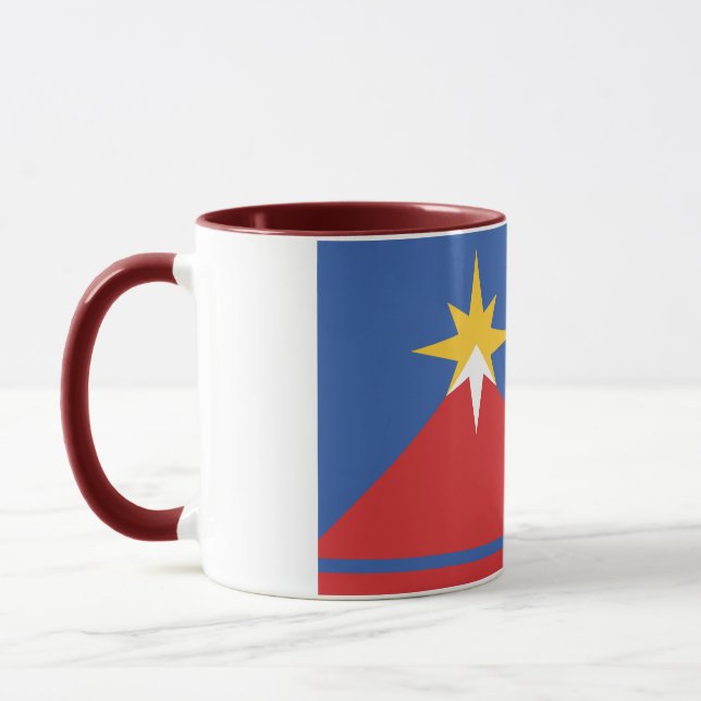 Caneca Bandeira de Pocatello, Idaho (Esquerda)