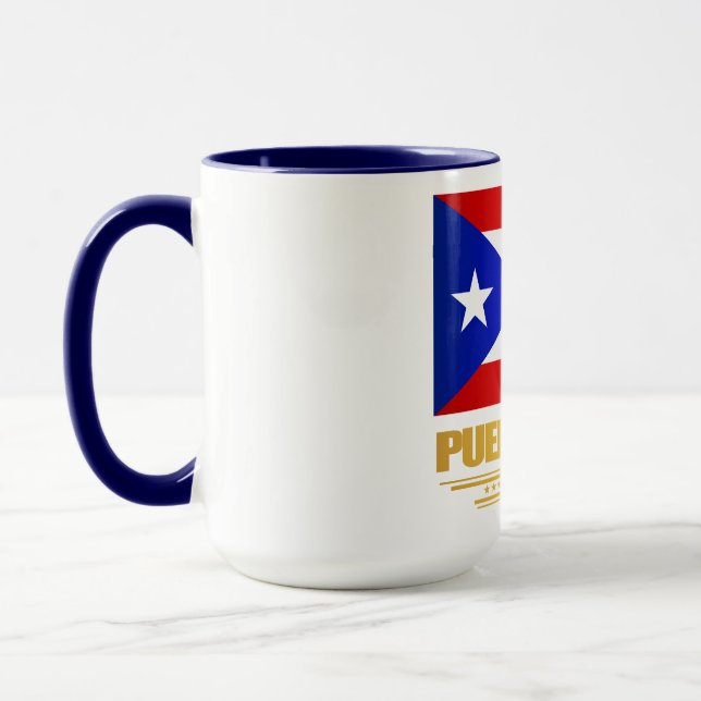 Caneca Bandeira de Porto Rico (Esquerda)