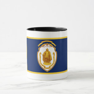 Caneca Bandeira de Springfield (Massachusetts)
