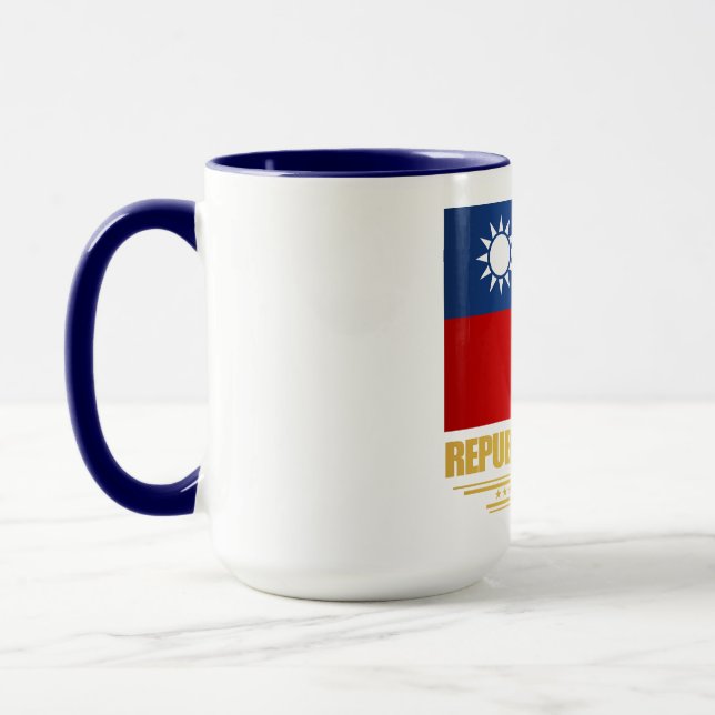 Caneca Bandeira de Taiwan (República da China) (Esquerda)