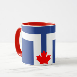 Caneca Bandeira de Toronto, Ontário