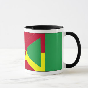 Caneca Bandeira do Benim e do Burundi Mug