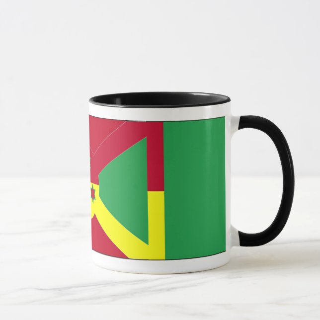 Caneca Bandeira do Benim e do Burundi Mug (Direita)