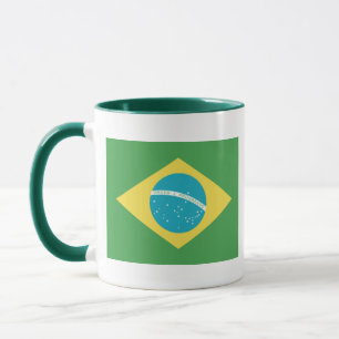Caneca Bandeira do Brasil Mug
