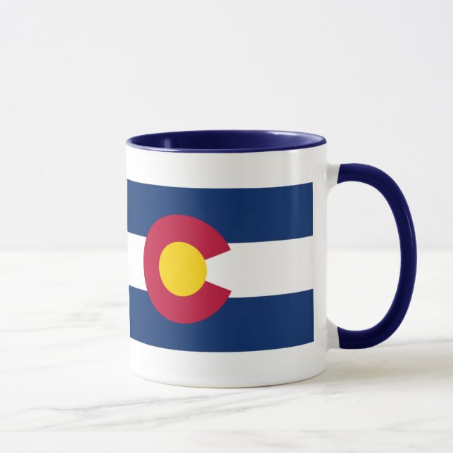 Caneca bandeira do Colorado (Direita)