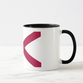 Caneca Bandeira do estado de Alabama