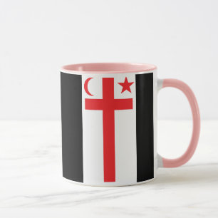 Caneca Bandeira do estado de Míkmaq
