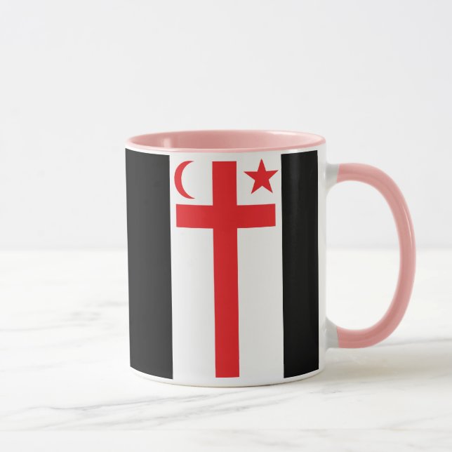Caneca Bandeira do estado de Míkmaq (Direita)