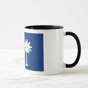 Caneca Bandeira do estado de South Carolina