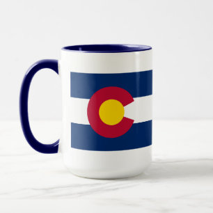 Caneca Bandeira do Estado do Colorado