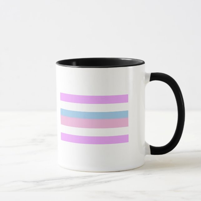 Caneca Bandeira do Orgulho Intersexo (Direita)