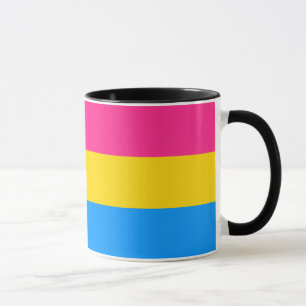 Caneca Bandeira do Orgulho Pansexual