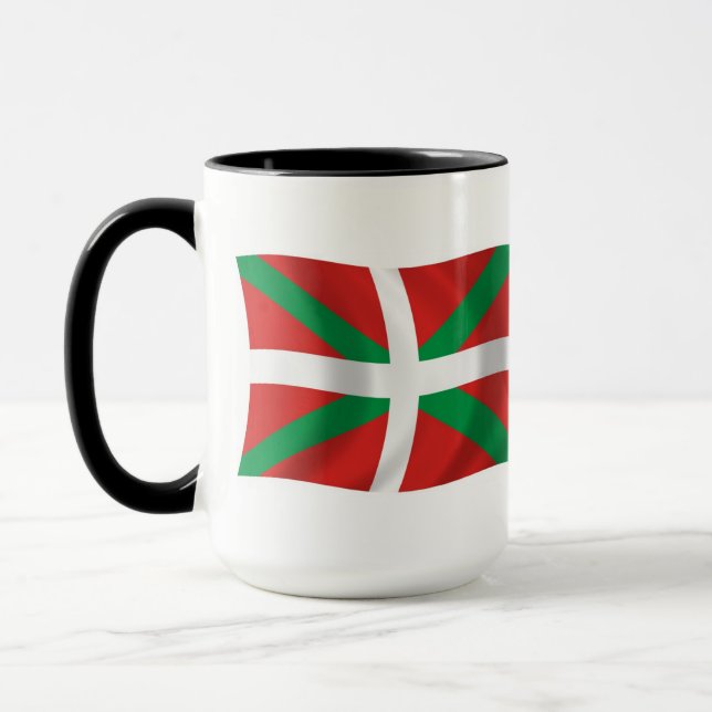 Caneca Bandeira do Povo Basco (Esquerda)