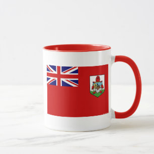 Caneca Bandeira do roupa de Bermuda