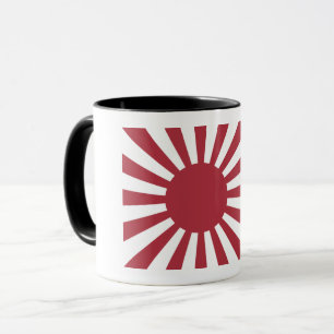 Caneca Bandeira do Sol Nascente Imperial Japonês, Edo a S