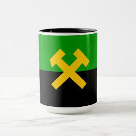Caneca Bandeira dos Mineiros e dos Trabalhadores das Mina