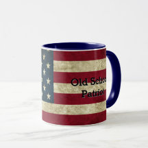 Bandeira Patriótica Mug de Café
