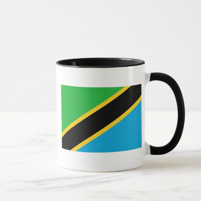 Caneca bandeira tanzânia (Direita)