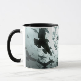 Caneca Bando de Corvos, Ravens Coffee Mug