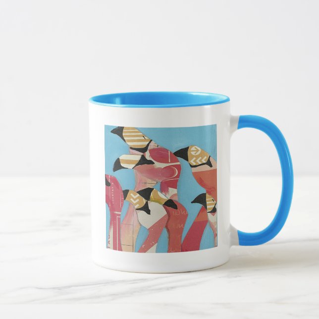 Caneca Bando de Flamingos (Direita)